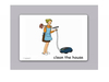 รูปย่อ บัตรคำ ชุด งานบ้าน สำหรับสอนภาษาอังกฤษ Chores Flash Cards รูปที่5