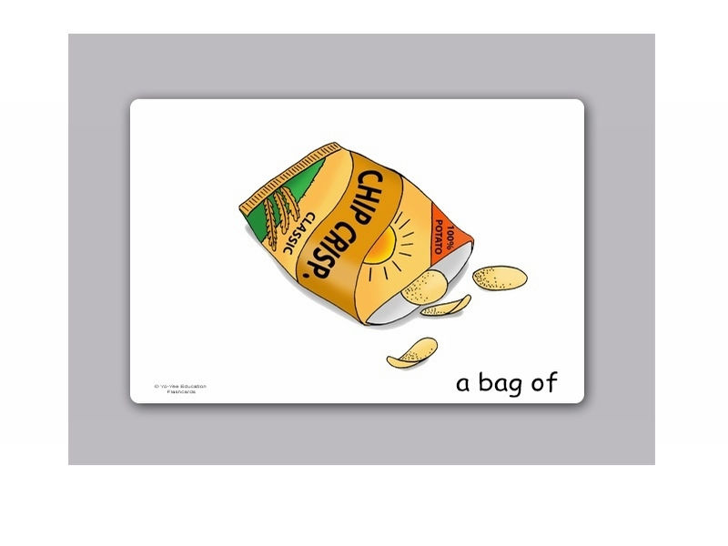 บัตรคำ ชุด บรรจุภัณฑ์ สำหรับสอนภาษาอังกฤษ Packaging Flash Cards รูปที่ 5