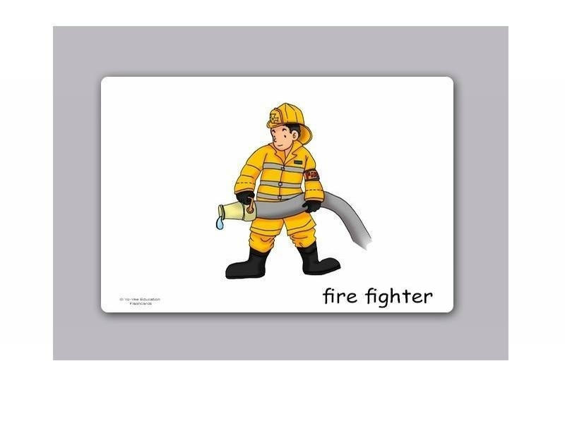 บัตรคำ ชุด อาชีพ สำหรับสอนภาษาอังกฤษ Occupations Flash Cards รูปที่ 7
