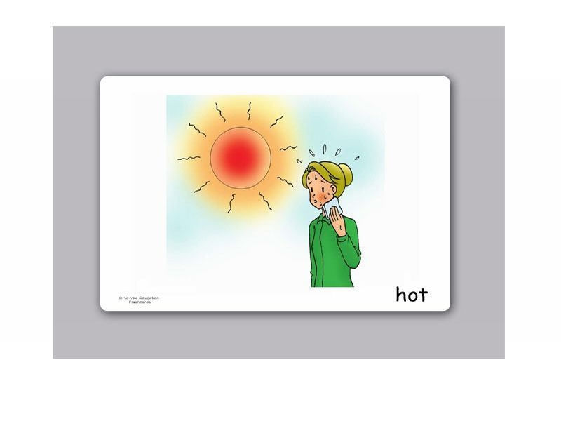 บัตรคำ ชุด ความรู้สึก สำหรับสอนภาษาอังกฤษ Feelings Flash Cards รูปที่ 6