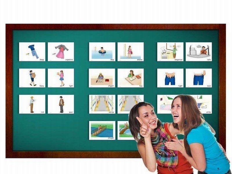 บัตรคำ ชุด คำคุณศัพท์ ชุดที่ 3 สำหรับสอนภาษาอังกฤษ Adjectives Flash Cards – Set 3 รูปที่ 2