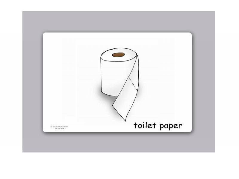 บัตรคำ ชุด ห้องน้ำ สำหรับสอนภาษาอังกฤษ Bathroom Flash Cards รูปที่ 6