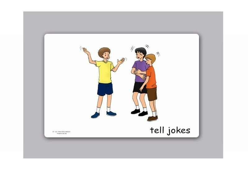 บัตรคำ ชุด พักผ่อน สำหรับสอนภาษาอังกฤษ Recess Flash Cards รูปที่ 4
