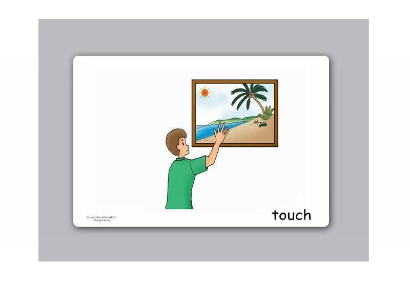 บัตรคำ ชุด คำกริยา ชุดที่ 4 สำหรับสอนภาษาอังกฤษ Verbs Flash Cards – Set 4 รูปที่ 6