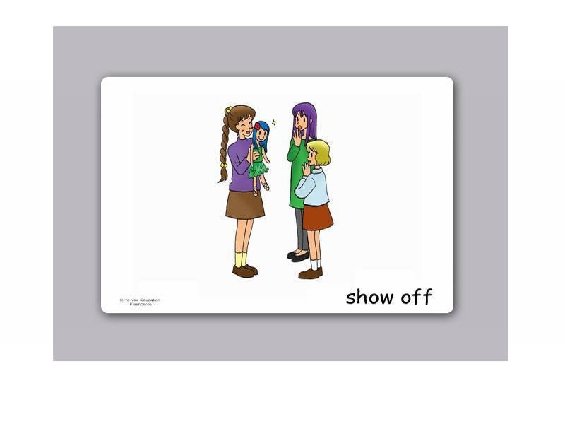 บัตรคำ ชุด พักผ่อน สำหรับสอนภาษาอังกฤษ Recess Flash Cards รูปที่ 3