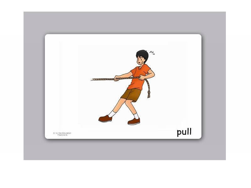 บัตรคำ ชุด คำกริยา ชุดที่ 4 สำหรับสอนภาษาอังกฤษ Verbs Flash Cards – Set 4 รูปที่ 3