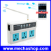 รูปย่อ ปลั๊กเสียบ3ช่อง อุปกรณ์สั่งงานผ่านโทรศัพท์มือถือ Mobile Phone GSM Remote Control 3 Socket Power Outlet รูปที่1