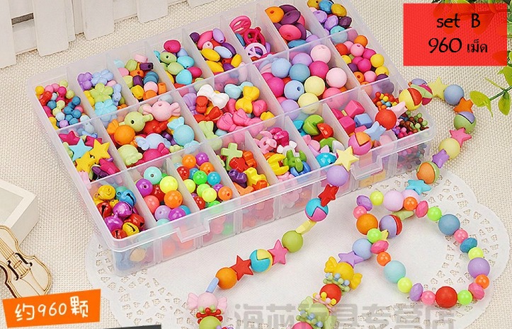 ชุด สร้อย ลูกปัด DIY รูปที่ 3