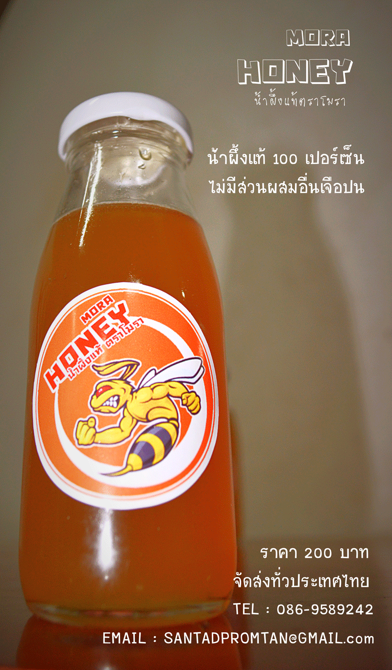 น้ำผึ้งแท้ ตราโมรา รูปที่ 1