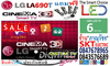 รูปย่อ LG LED 3D Digital TV 42นิ้ว 42LA690T [23,500 บาท] Smart TV Full HD 1920x1080p MCI 400Hz HDMI USB DiVX HD รูปที่2