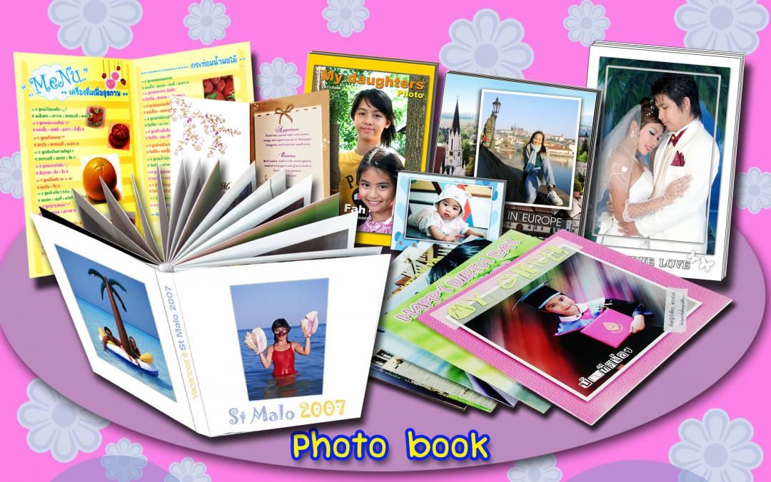 บริการทำ Photo Book คุณภาพกระดาษโฟโต้ Kodak บันทึกภาพประทับใจ ลงในสมุดภาพ รูปที่ 3