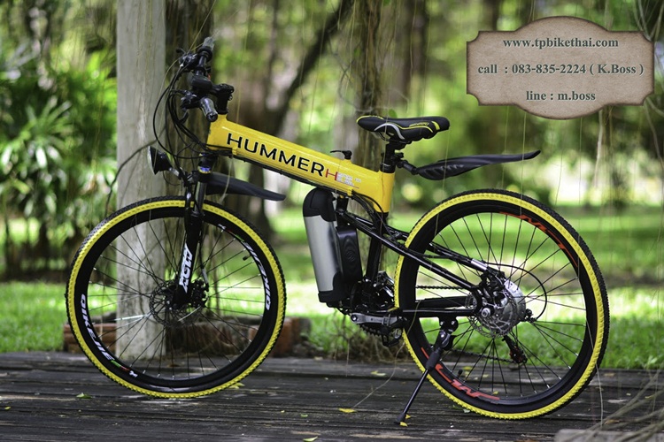 จักรยานไฟฟ้า Hummer สวยสะดุดตา วิ่งต่อเนื่องมากกว่า 2 ชัวโมง รูปที่ 1