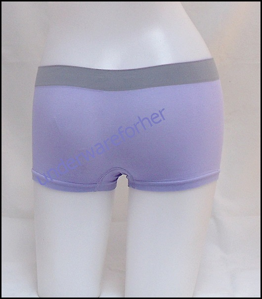 ชุดชั้นในผู้หญิง  CK BOXER  สีม่วงขอบใหญ่มีรูปปากที่ขอบ รูปที่ 4