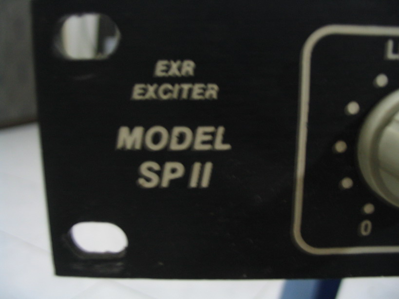 EXR Exciter Model SPII รูปที่ 1