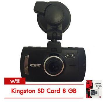 กล้องติดรถยนต์รุ่น Proof-PF350 Clear Full HD - สีดำ (ฟรี SD Card 8 GB) รูปที่ 1