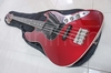 รูปย่อ เบส FENDER AERODYNE JAZZ BASS PASSIVE PJ 2011 Old Candy Apple Red รูปที่1