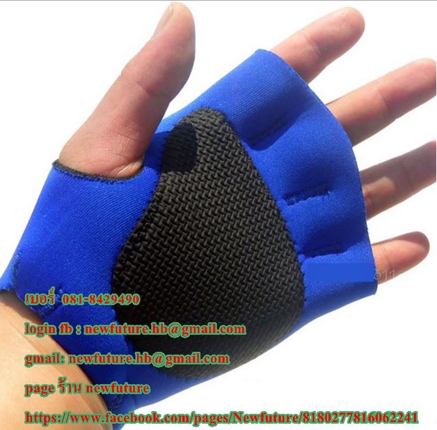 G-009ถุงมือฟิตเนส fitness Glove ถุงมือกีฬา ถุงมือยกเวท ยกน้ำหนัก เพาะกาย เล่นกล้าม กีฬา จักรยาน รูปที่ 1