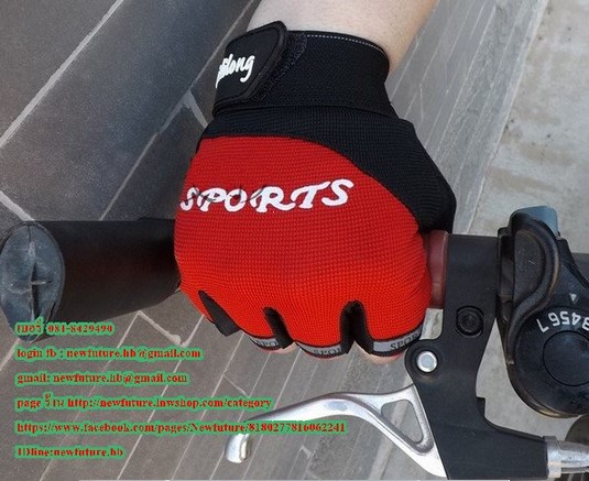 G-024ถุงมือฟิตเนส fitness ถุงมือกีฬา ถุงมือยกเวท ถุงมือจักรยาน Lifting Glove fitness ฟิตเนส เพาะกาย เล่นกล้าม กีฬา รูปที่ 1