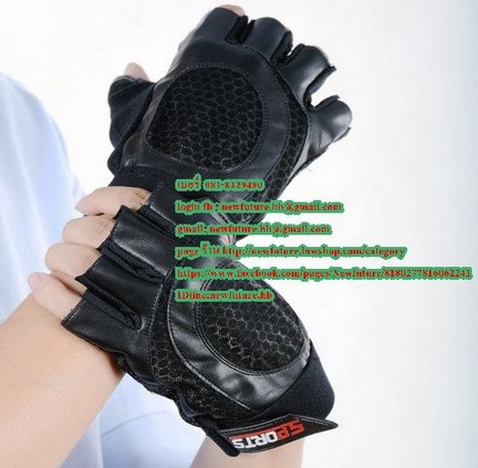 G-037ถุงมือฟิตเนส fitness ถุงมือกีฬา ถุงมือยกเวท ถุงมือจักรยาน Lifting Glove fitness ฟิตเนส เพาะกาย เล่นกล้าม กีฬา รูปที่ 1