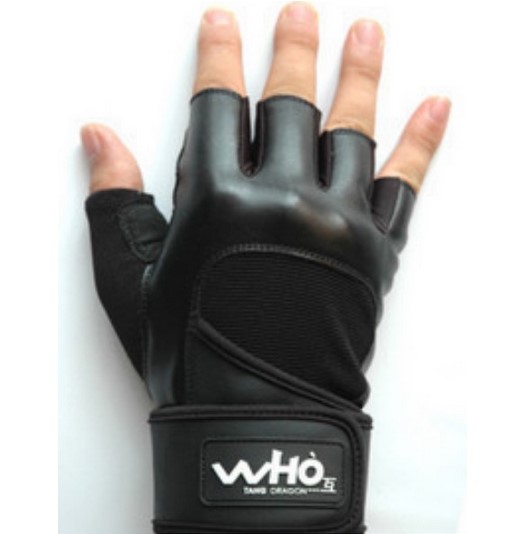 G-006ถุงมือฟิตเนส WHO fitness Glove ถุงมือกีฬา ถุงมือยกเวท ยกน้ำหนัก เพาะกาย เล่นกล้าม กีฬา จักรยาน รูปที่ 1