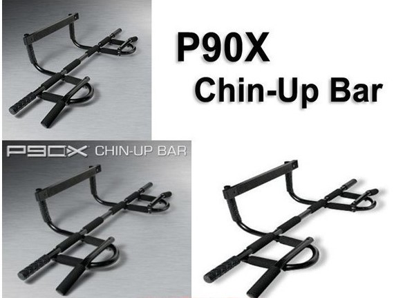 FIT-005 บาร์โหน Iron Gym Extreme Chin-Up Bars เพิ่มกล้าม วิดพื้น โหนบาร์ P90xแบบพกพา รูปที่ 1