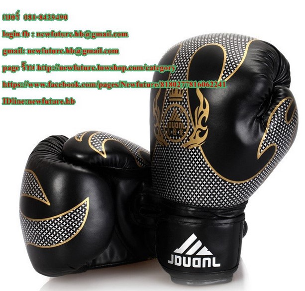G-056ถุงมือ นวมชกมวยไทย Training Boxing Gloves ฟิตเนส เพาะกาย เล่นกล้าม กีฬา รูปที่ 1