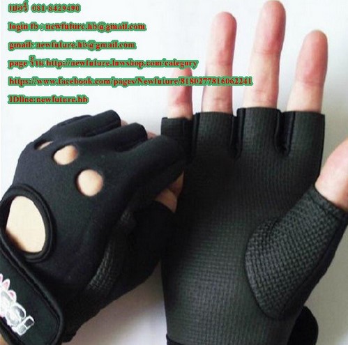 G-048ถุงมือฟิตเนส fitness ถุงมือกีฬา ถุงมือยกเวท ถุงมือจักรยาน Lifting Glove fitness ฟิตเนส เพาะกาย เล่นกล้าม กีฬา รูปที่ 1