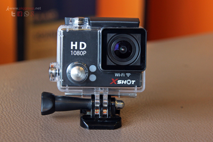 กล้องติดหมวกกันน็อค Xshot Action cam Wifi ราคาประหยัด รูปที่ 4