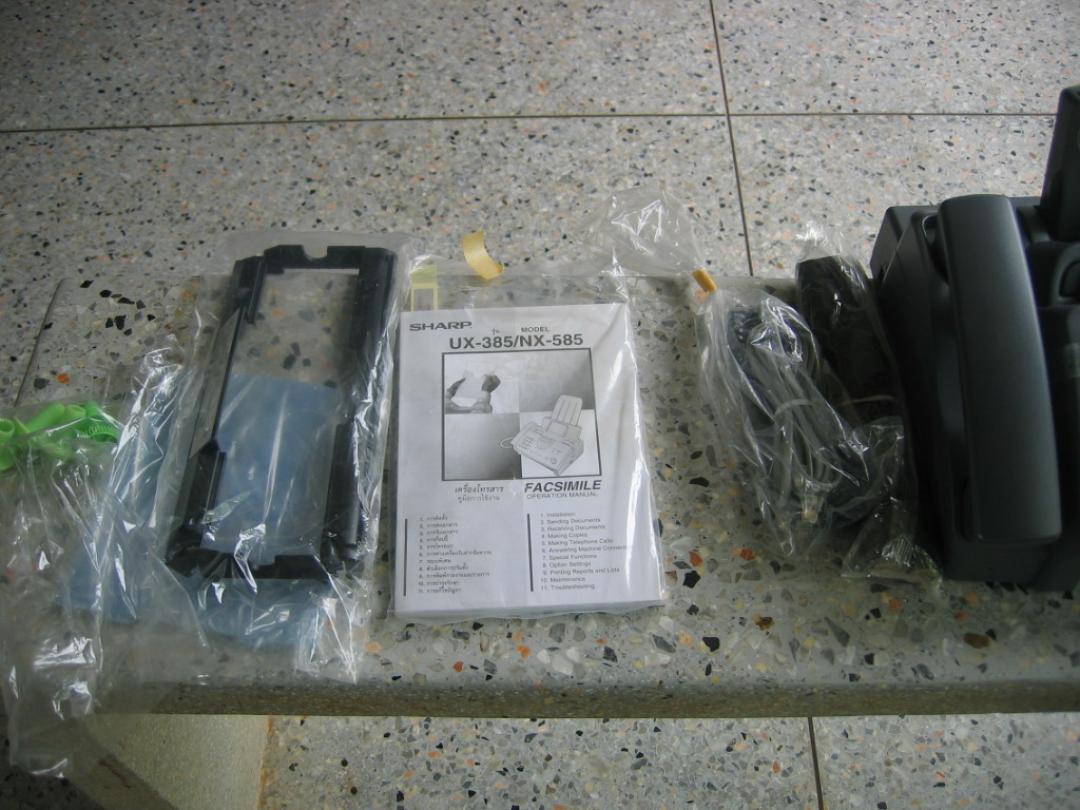 เครื่อง FAX โทรศัพ SHARPเก่าเก็บไม่ได้ใช้ ขายถูก500บาท รูปที่ 3