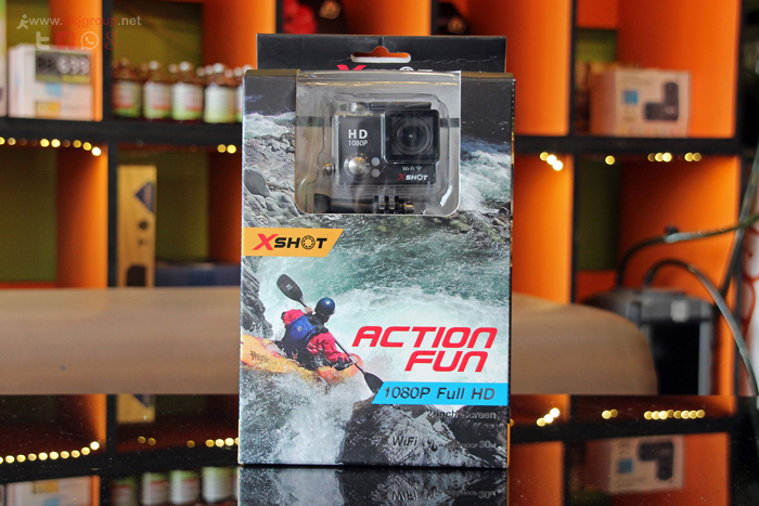 กล้องติดหมวกกันน็อค Xshot Action cam Wifi ราคาประหยัด รูปที่ 2