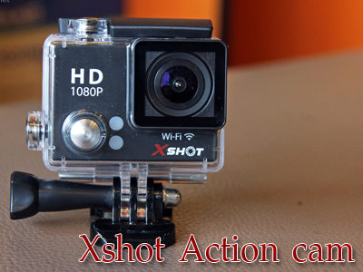 กล้องติดรถยนต์ Xshot Action camera Wifi กันน้ำได้ รูปที่ 1