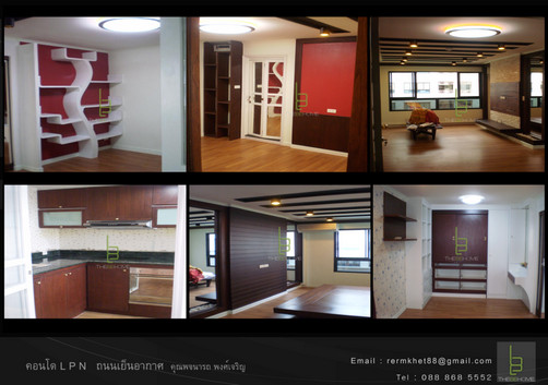 รับออกแบบตกแต่งภายใน เฟอร์นิเจอร์บิ้วอิน รูปที่ 5