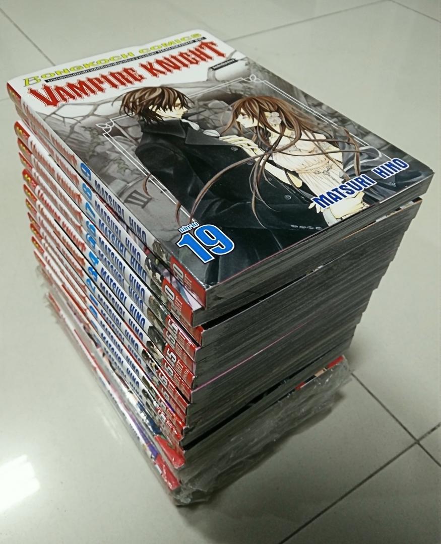 หนังสือการ์ตูน Vampire Knight 1-19 ครบชุด มือ 2 สภาพดีค่ะ รูปที่ 5