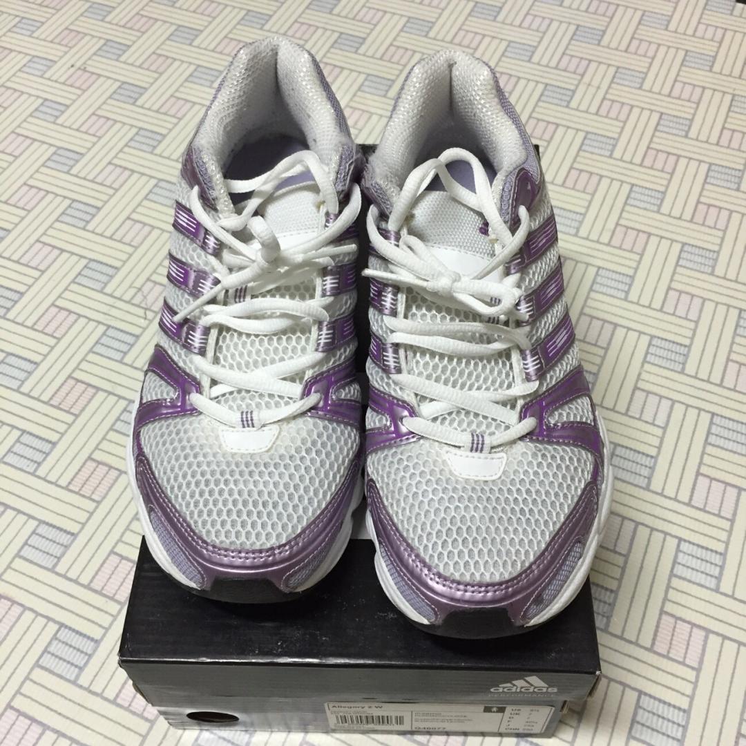 ขายรองเท้าวิ่ง adidas allegory สีม่วงขาว ไซส์ us 8.5, uk 7, F 40 2/3 รูปที่ 2