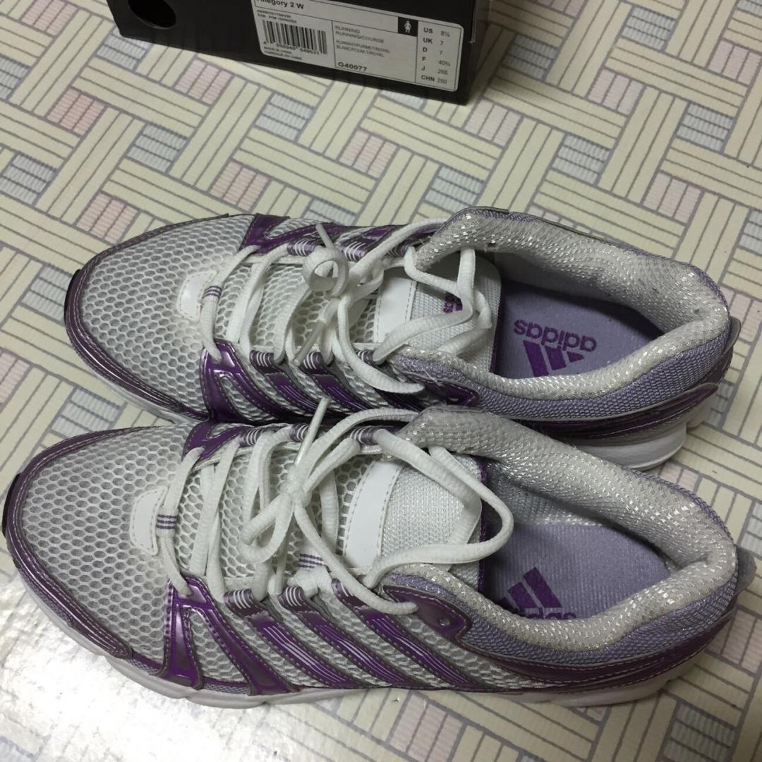 ขายรองเท้าวิ่ง adidas allegory สีม่วงขาว ไซส์ us 8.5, uk 7, F 40 2/3 รูปที่ 4