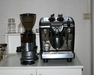 รูปย่อ ขายเครื่องชงกาแฟ Nouva Musica พร้อมเครื่องบด Macap M5 สภาพดีมาก รูปที่1