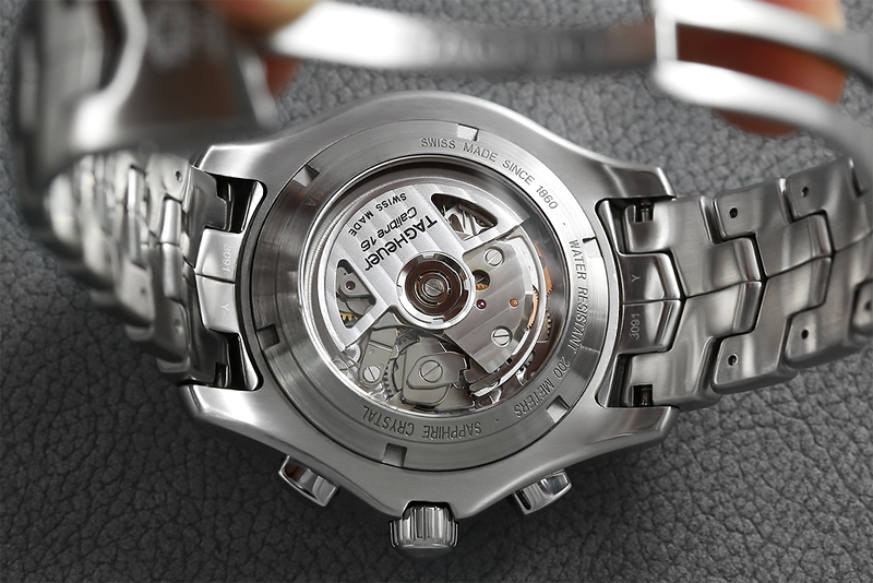 นาฬิกามือสองสภาพเนี๊ยบต้องที่นี่ครับ เรือนนี้ TAG LINK CALIBRE 16 AUTOMATIC CHRONOGRAPH DAY DATE รุ่นหายาก รูปที่ 4