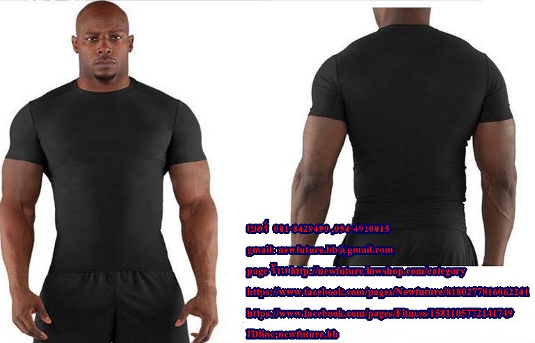 S-001 under Armour Menu\'s UA Tech™ Long Sleeve T-Shirt เสื้อกีฬา ออกกำลังกาย ฟิตเนส รูปที่ 1