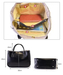รูปย่อ กระเป๋าถือแฟชั่นหนัง PU สไตล์สาวออฟฟิต สีเหลืองเปลือกไข่ ราคาประหยัด (พร้อมส่ง) 021753 รูปที่3