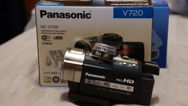 ขายกล้องวีดีโอ Panasonic HC-V720 พร้อมแบตใหญ่และที่ชาร์ตแยก รูปที่ 4