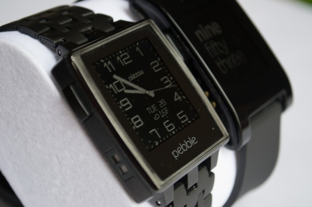 ขายนาฬิกา Pebble Steel Smart Watch สภาพ 100%! รูปที่ 1