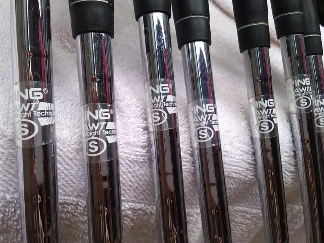 ขายด่วน ชุดเหล็ก PING S57 Flex S เหล็ก 4-PW สภาพดี รูปที่ 5