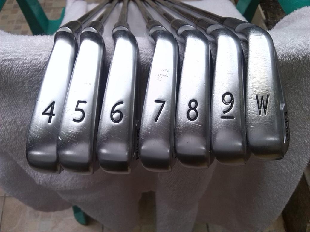 ขายด่วน ชุดเหล็ก PING S57 Flex S เหล็ก 4-PW สภาพดี รูปที่ 2
