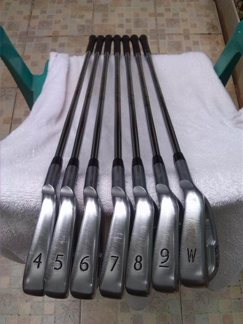 ขายด่วน ชุดเหล็ก PING S57 Flex S เหล็ก 4-PW สภาพดี รูปที่ 3