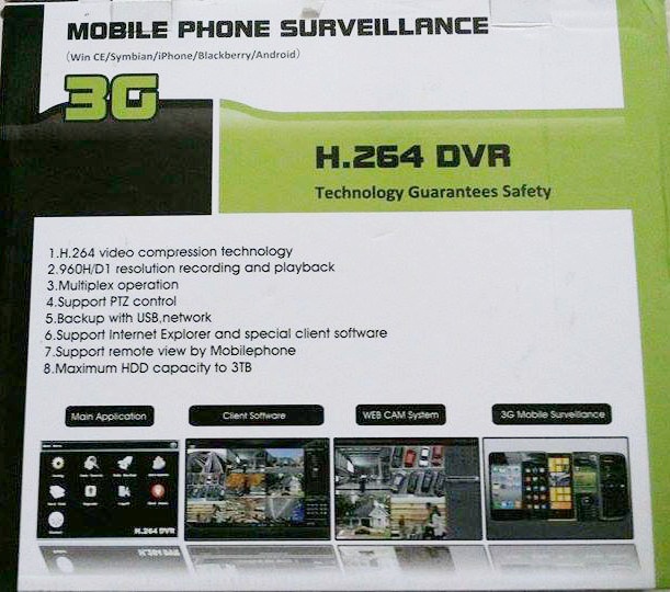 เครื่องบันทึกกล้องวงจรปิด คุณภาพดี ขายส่ง ราคาถูก รูปที่ 3