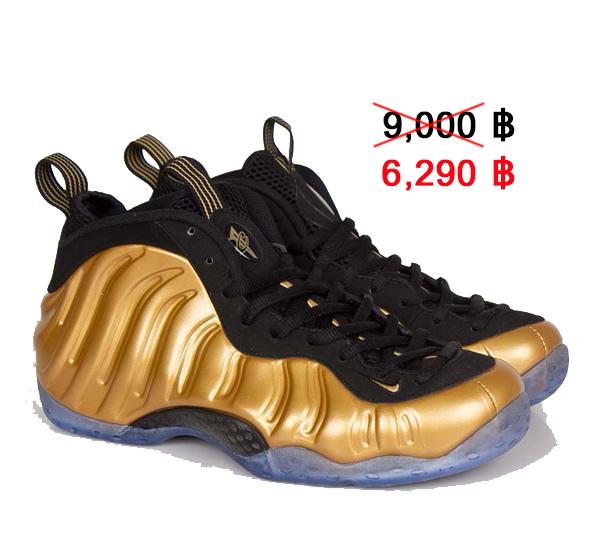 รองเท้า Nike Air Foamposite One Metallic Gold ของแท้ 100%ราคาพิเศษ รูปที่ 2