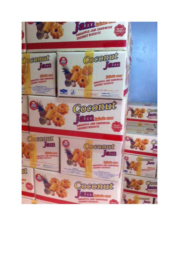 ขายส่งขนมปังกะทิสับปะรด(Biscuits)เกรดส่งออกราคาถูก รูปที่ 4