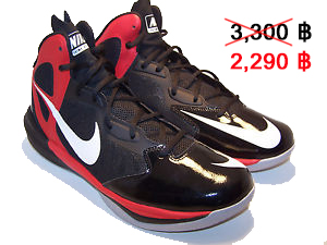 รองเท้าNike Prime Hype DF Black Red White Dual Fusion Mens Basketball Shoes ของแท้ 100%ราคาพิเศษ รูปที่ 1