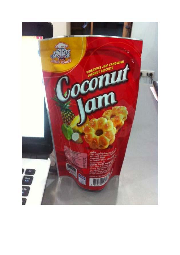 ขายส่งขนมปังกะทิสับปะรด(Biscuits)เกรดส่งออกราคาถูก รูปที่ 2