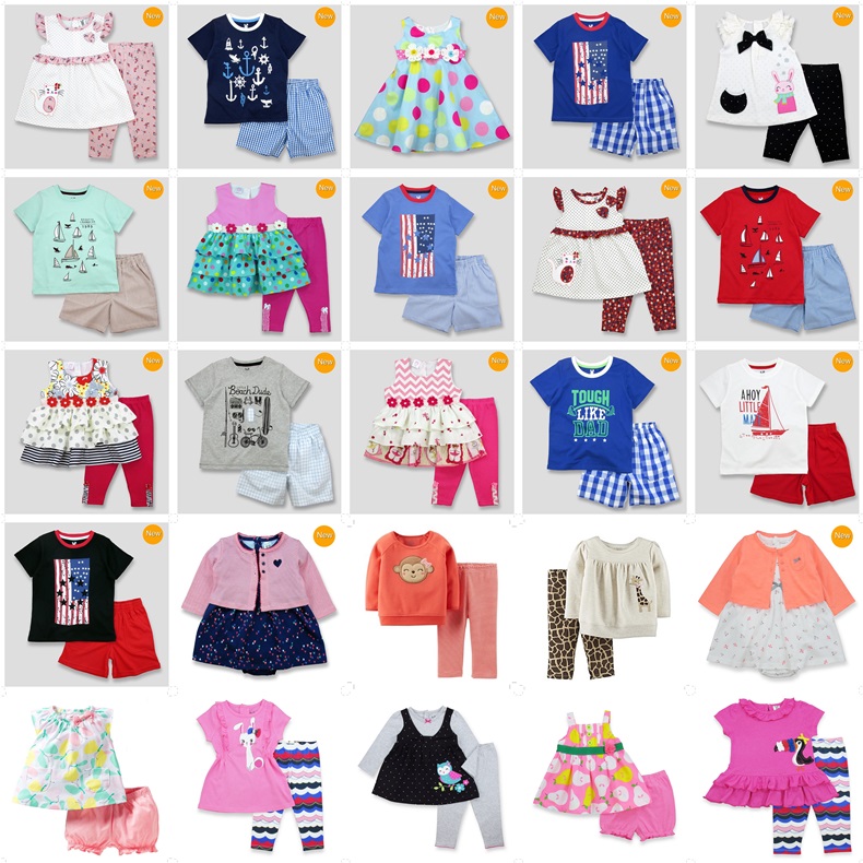 ขายส่งชุดเด็กหญิงและเด็กชายรวมแบรนด์Carters-BabyCony-Laura-ashley-และงานในเครือ-คละแบบคละSize12เดือนถึง5ปี-เซ็ทแนะนำ รูปที่ 1